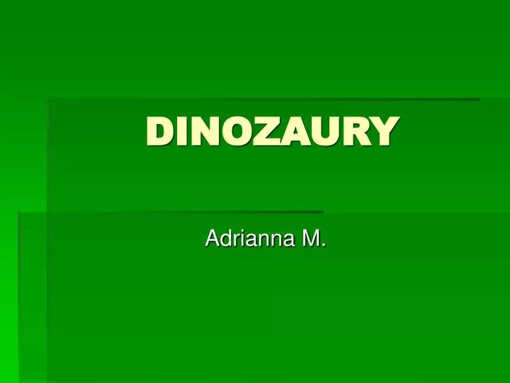 dinozaury