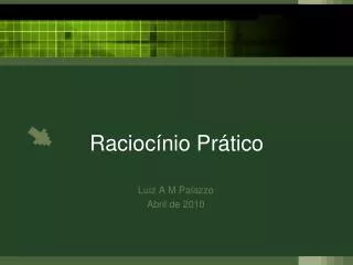 racioc nio pr tico