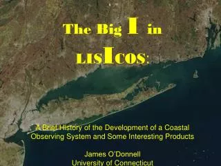 Long Island Sound Integrated Coastal Observing System