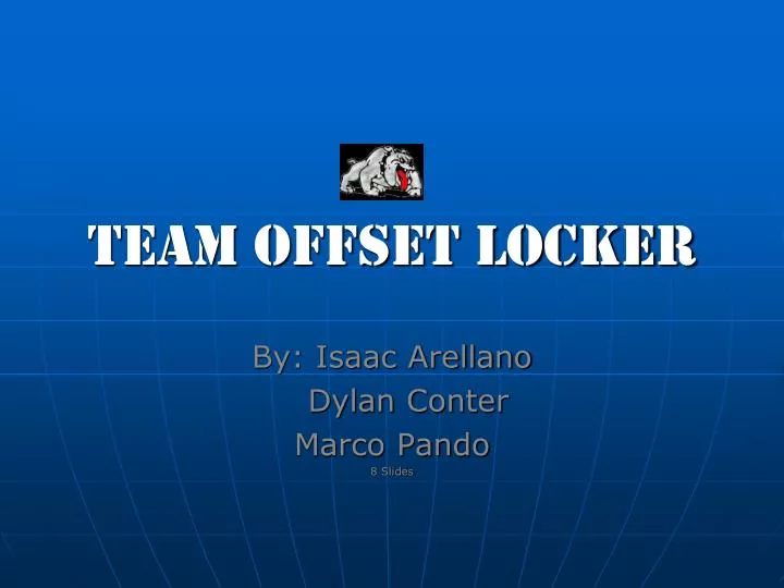 team offset locker