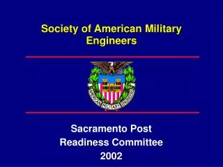 Society of American Military Engineers