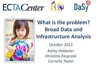 What is the problem? Broad Data and Infrastructure Analysis