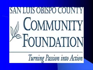 History of Community Foundations