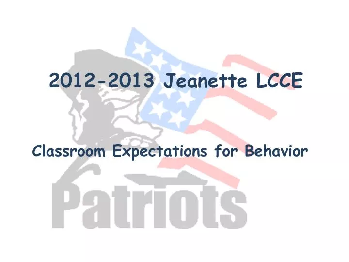 2012 2013 jeanette lcce