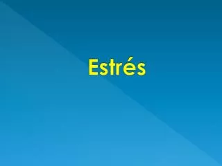 estr s