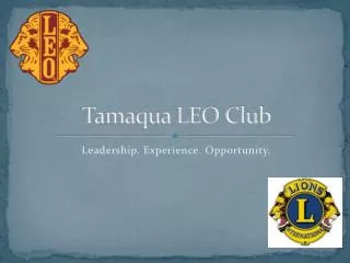 Tamaqua LEO Club