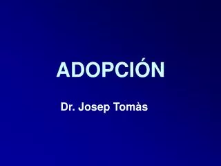 adopci n