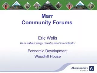 Marr Community Forums