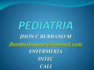 pediatria