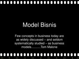 model bisnis