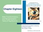 Understanding Data Transformations and Nonparametric Tests for Statistical Analysis - slide 1