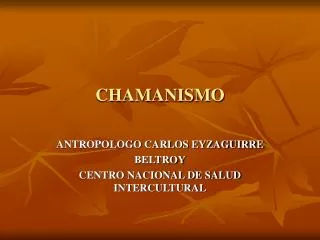 chamanismo