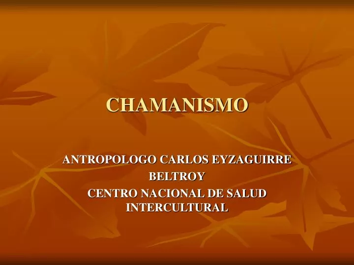 chamanismo