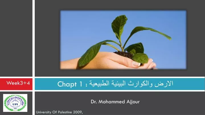 chapt 1 dr mohammed ajjour