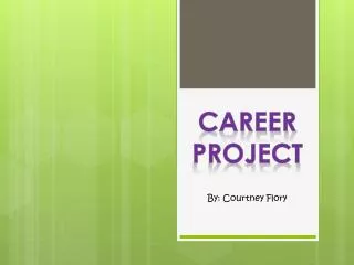 Career Project