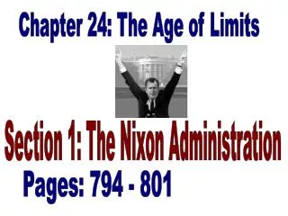 Chapter 24: The Age of Limits