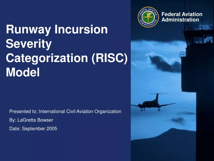 runway incursion severity categorization risc model