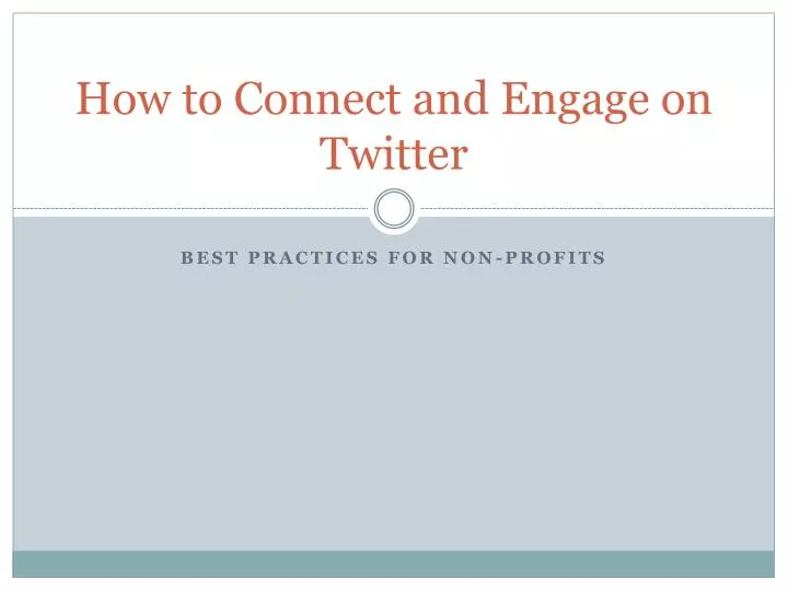how to connect and engage on twitter