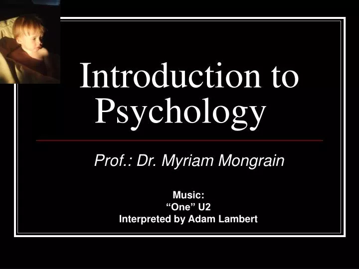 PPT - Introduction To Psychology PowerPoint Presentation, Free Download ...