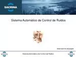 Sistema Automático de Control de Ruidos - slide 1