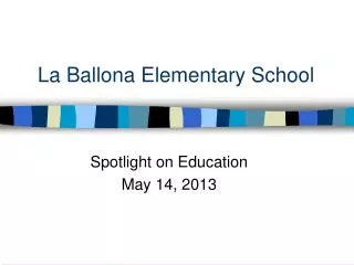 La Ballona Elementary School