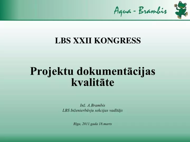 lbs xxii kongress