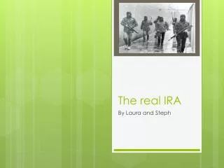 The real IRA