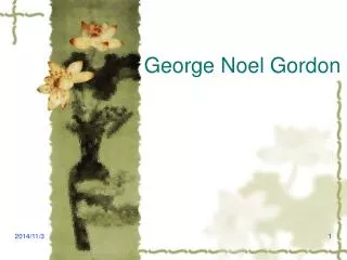 George Noel Gordon