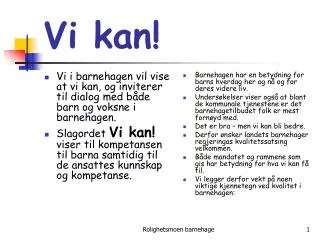 vi kan
