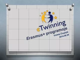 erasmus programoje violeta iuplyt 2014 08 26
