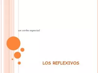 los reflexivos