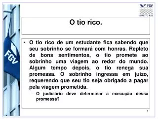 o tio rico