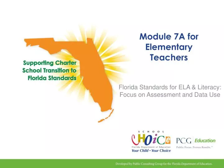 module 7a for elementary teachers