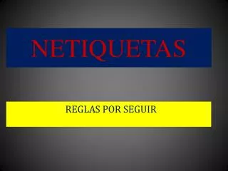 netiquetas