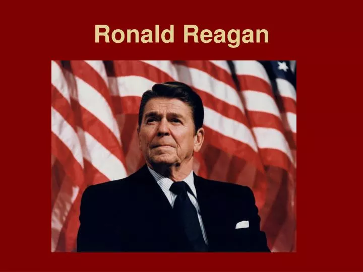 ronald reagan