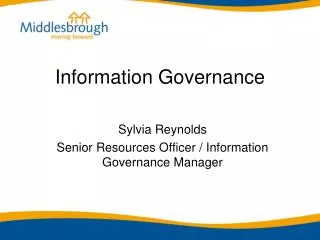 Information Governance