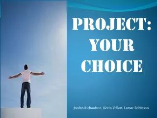 project: your choice