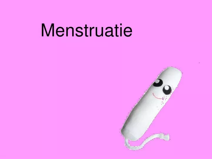 menstruatie