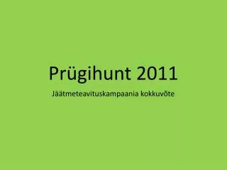 pr gihunt 2011
