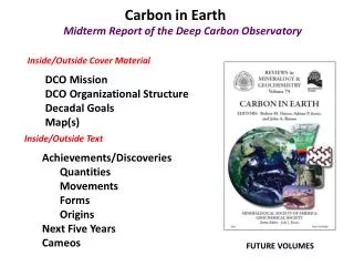 Carbon in Earth