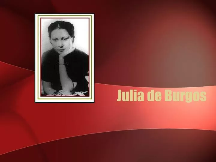 julia de burgos