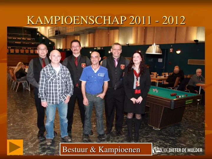 kampioenschap 2011 2012