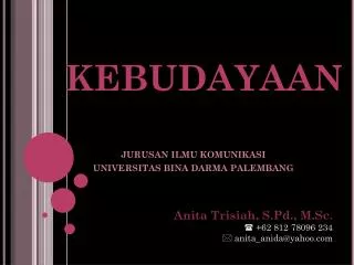 kebudayaan