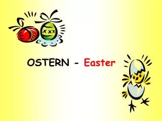 OSTERN - Easter