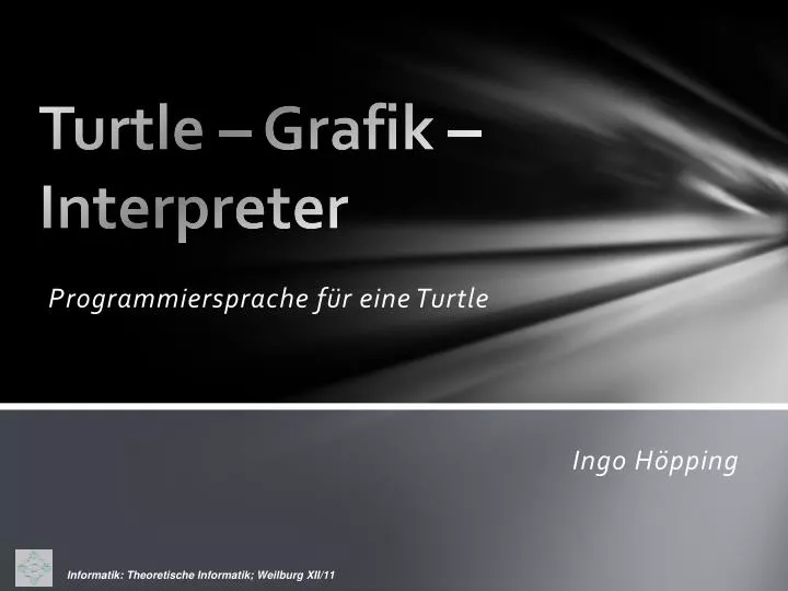 turtle grafik interpreter
