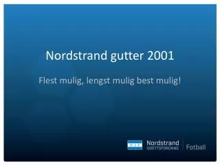 nordstrand gutter 2001