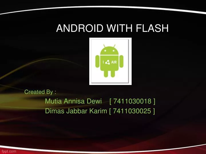 android with flash