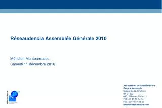 r seaudencia assembl e g n rale 2010
