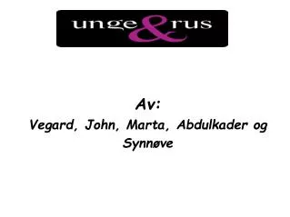 av vegard john marta abdulkader og synn ve