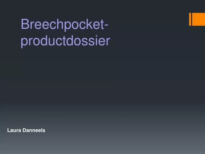 breechpocket productdossier